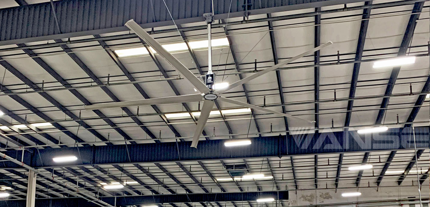 上海百世物流倉庫工業(yè)大風扇